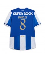 Moške Nogometnih dresov Porto Victor Froholdt #8 Domači 2025-26 Kratki rokavi Moške Nogometnih dresov Porto Victor Froholdt #8 Domači 2025-26 Kratki rokavi